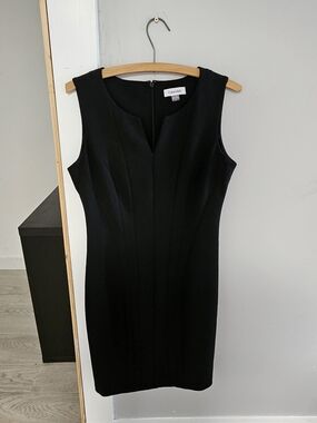 Calvin Klein Black Sleeveless Dress